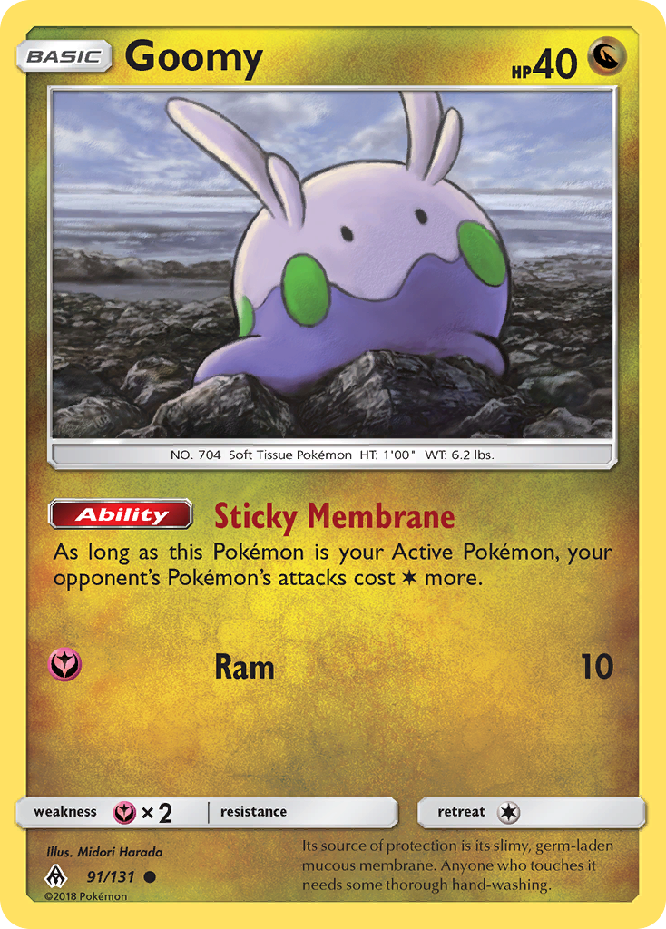 Goomy (91/131) [Sun & Moon: Forbidden Light] | Game Master's Emporium (The New GME)