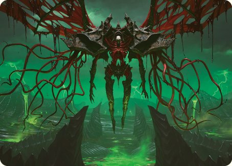 Archfiend of the Dross Art Card [Phyrexia: All Will Be One Art Series] | Game Master's Emporium (The New GME)