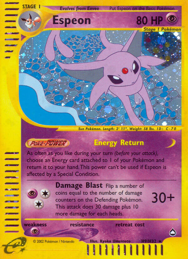 Espeon (H9/H32) [Aquapolis] | Game Master's Emporium (The New GME)