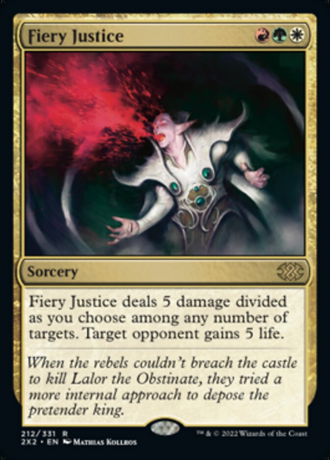 Fiery Justice [Double Masters 2022] | Game Master's Emporium (The New GME)