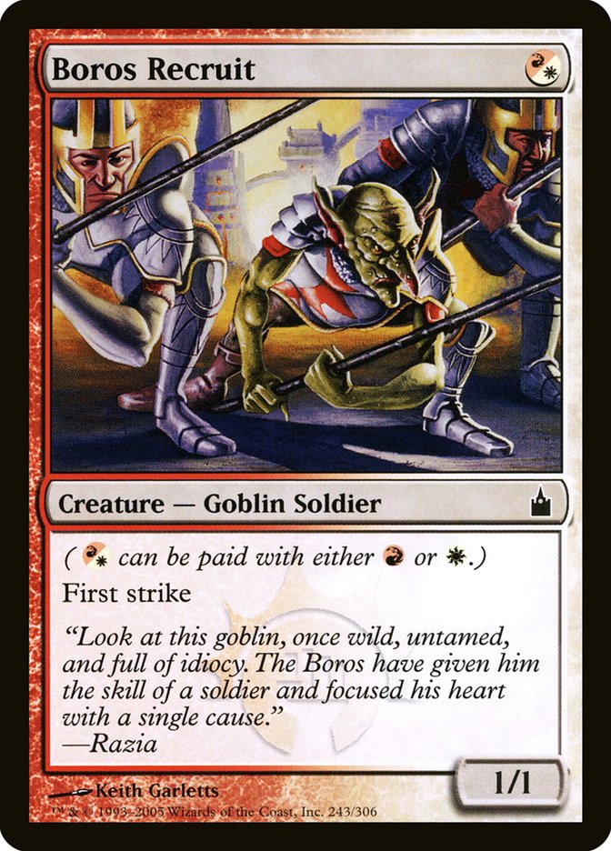 Boros Recruit [Ravnica: City of Guilds] | Game Master's Emporium (The New GME)