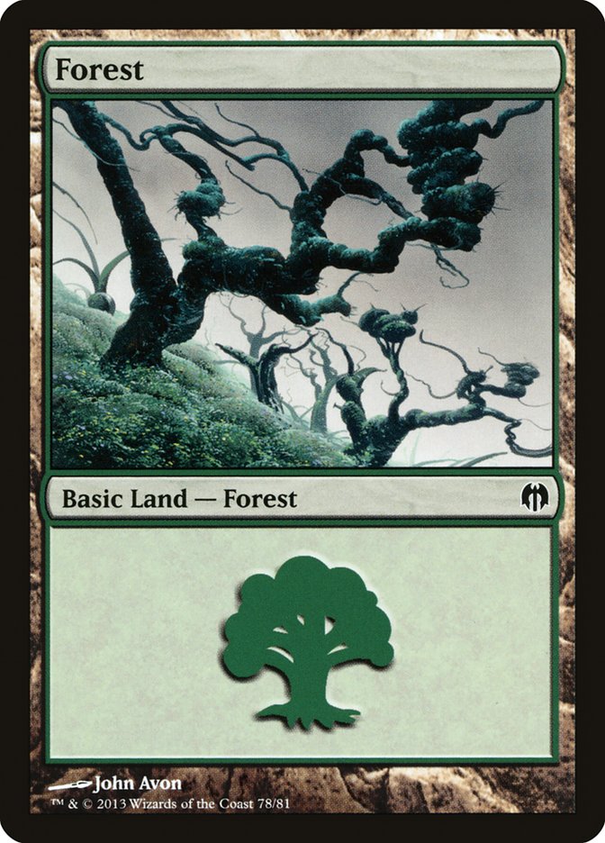 Forest (78) [Duel Decks: Heroes vs. Monsters] | Game Master's Emporium (The New GME)