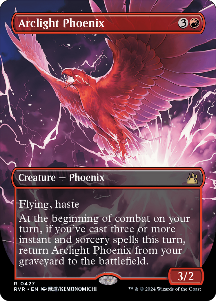 Arclight Phoenix (Anime Borderless) [Ravnica Remastered] | Game Master's Emporium (The New GME)