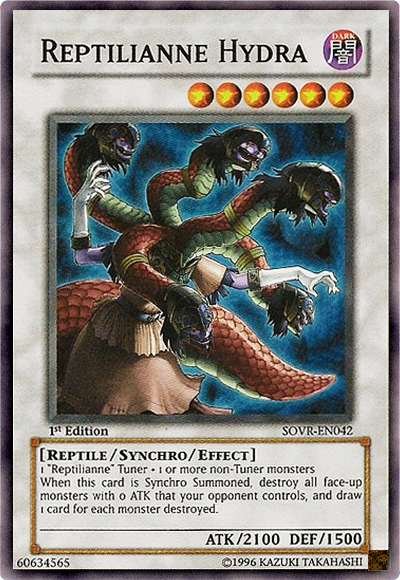 Reptilianne Hydra [SOVR-EN042] Super Rare | Game Master's Emporium (The New GME)