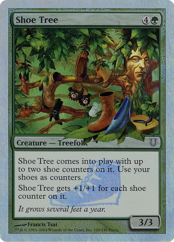 Shoe Tree (Alternate Foil) [Unhinged] | Game Master's Emporium (The New GME)