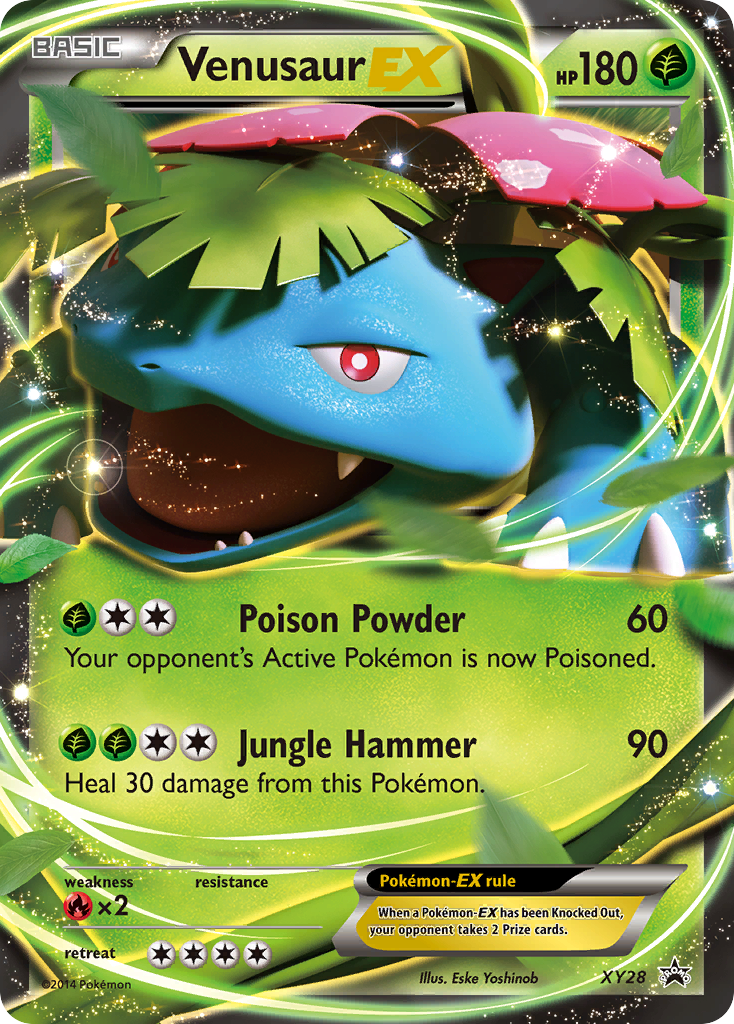 Venusaur EX (XY28) [XY: Black Star Promos] | Game Master's Emporium (The New GME)