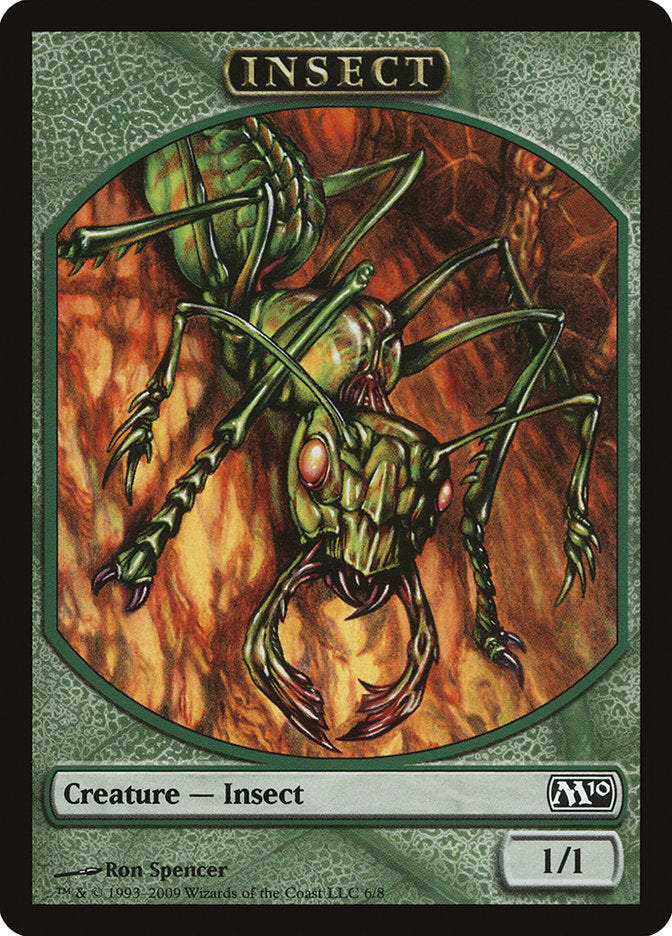 Insect Token [Magic 2010 Tokens] | Game Master's Emporium (The New GME)