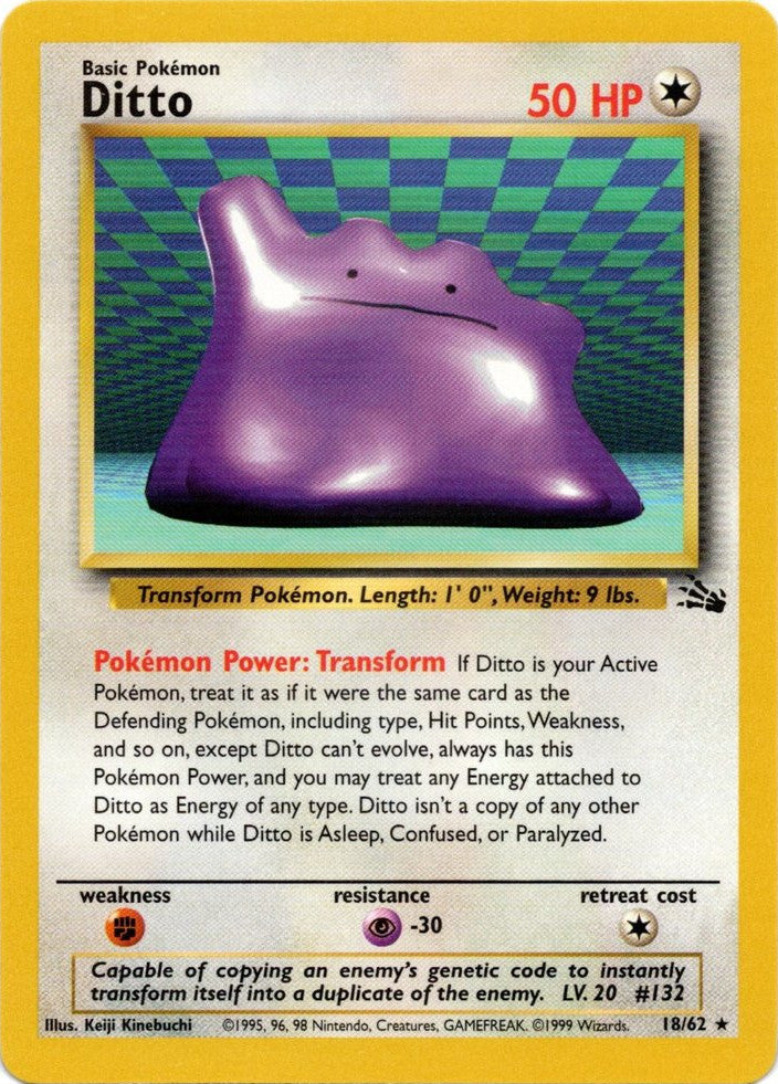 Ditto (18/62) [Fossil Unlimited] | Game Master's Emporium (The New GME)