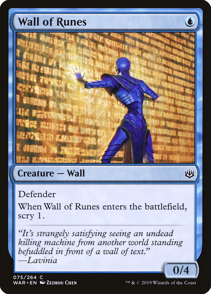 Wall of Runes [War of the Spark] | Game Master's Emporium (The New GME)