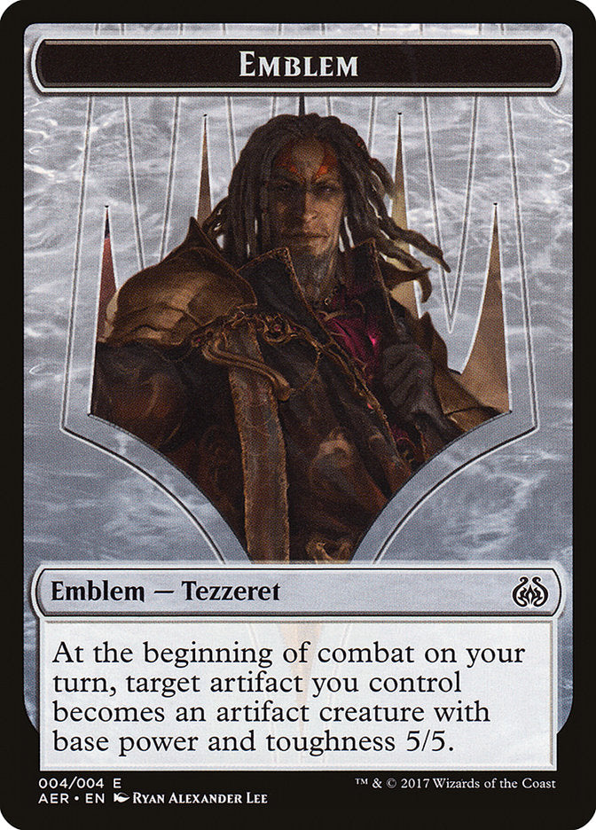 Tezzeret the Schemer Emblem [Aether Revolt Tokens] | Game Master's Emporium (The New GME)