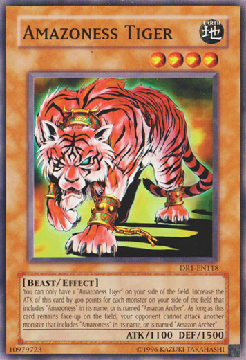 Amazoness Tiger [DR1-EN118] Common | Game Master's Emporium (The New GME)