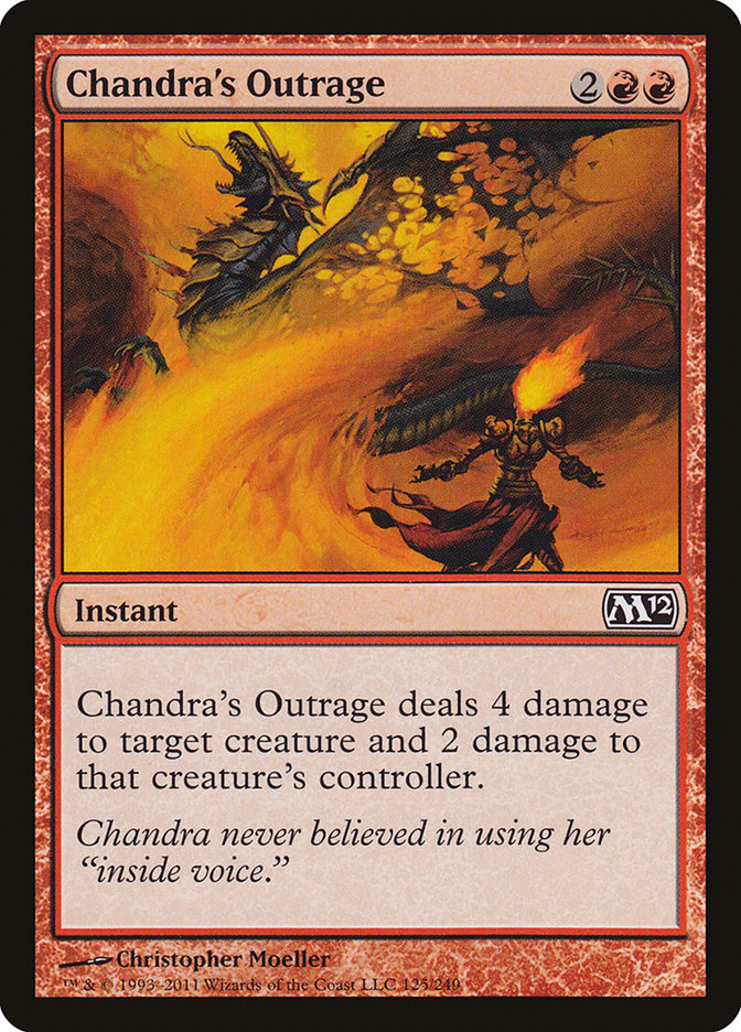 Chandra's Outrage [Magic 2012] | Game Master's Emporium (The New GME)
