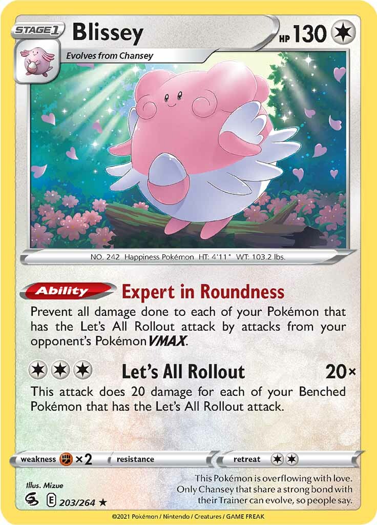 Blissey (203/264) [Sword & Shield: Fusion Strike] | Game Master's Emporium (The New GME)