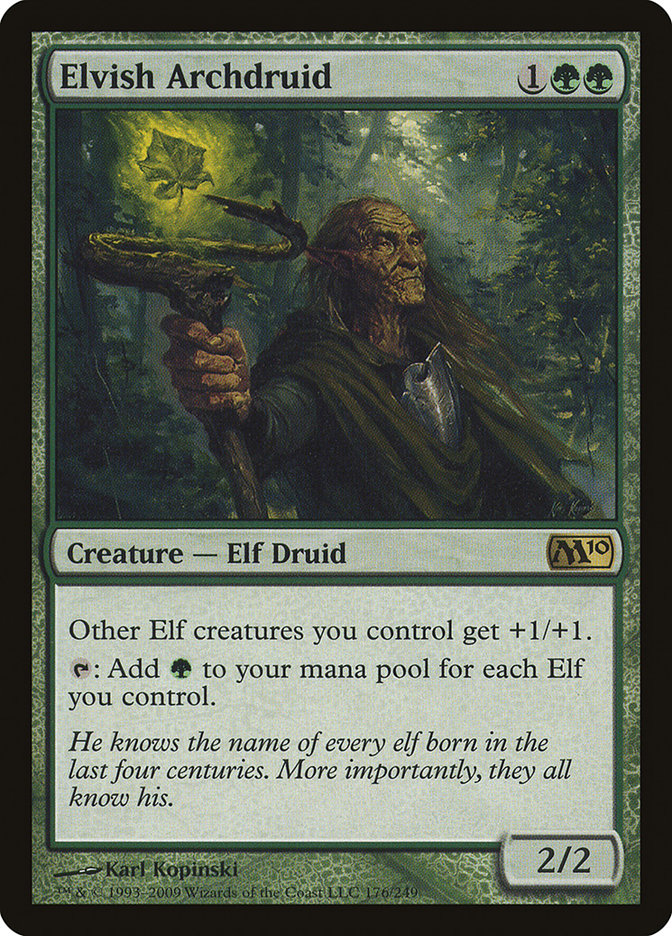 Elvish Archdruid [Magic 2010] | Game Master's Emporium (The New GME)