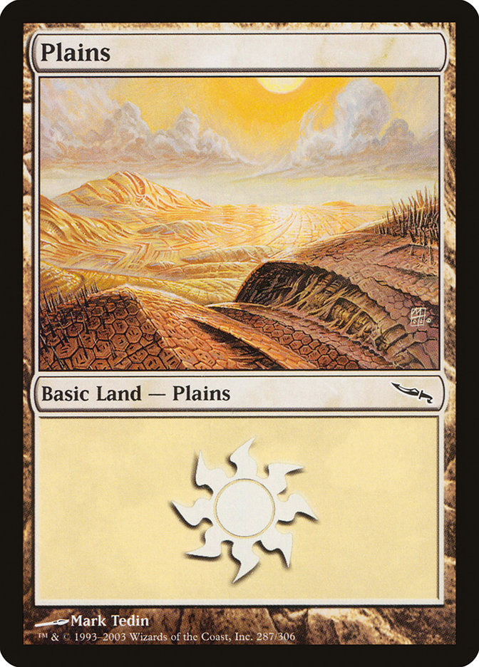 Plains (287) [Mirrodin] | Game Master's Emporium (The New GME)