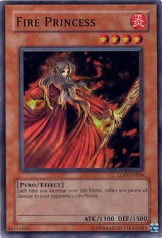 Fire Princess [LON-EN034] Super Rare | Game Master's Emporium (The New GME)