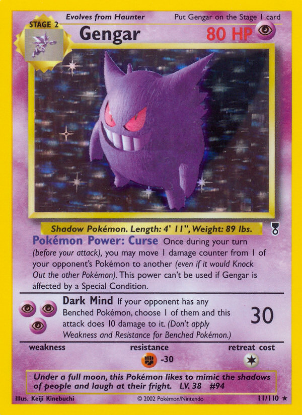 Gengar (11/110) [Legendary Collection] | Game Master's Emporium (The New GME)