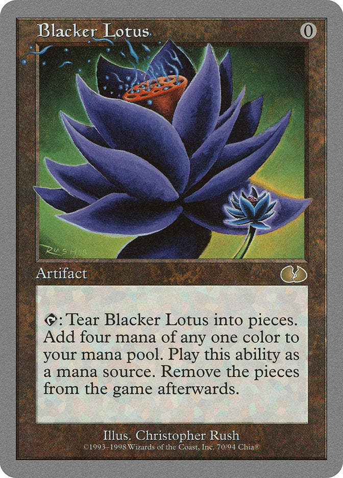 Blacker Lotus [Unglued] | Game Master's Emporium (The New GME)