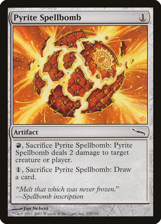 Pyrite Spellbomb [Mirrodin] | Game Master's Emporium (The New GME)