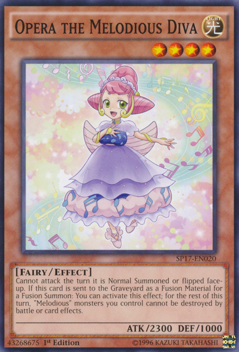 Opera the Melodious Diva [SP17-EN020] Common | Game Master's Emporium (The New GME)