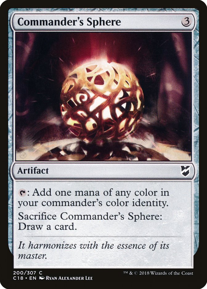 Commander's Sphere [Commander 2018] | Game Master's Emporium (The New GME)