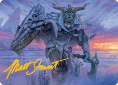 Frost Giant Art Card (Gold-Stamped Signature) [Dungeons & Dragons: Adventures in the Forgotten Realms Art Series] | Game Master's Emporium (The New GME)