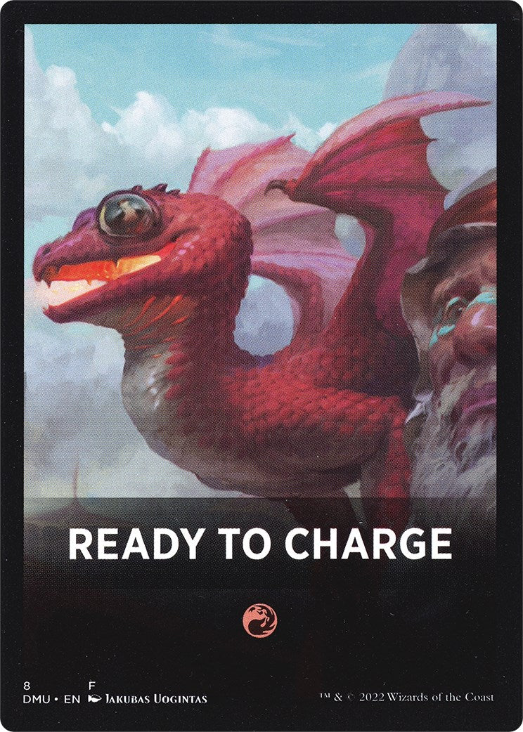 Ready to Charge Theme Card [Dominaria United Tokens] | Game Master's Emporium (The New GME)