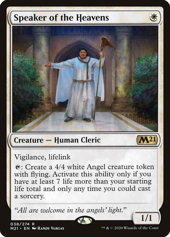 Speaker of the Heavens [Core Set 2021] | Game Master's Emporium (The New GME)