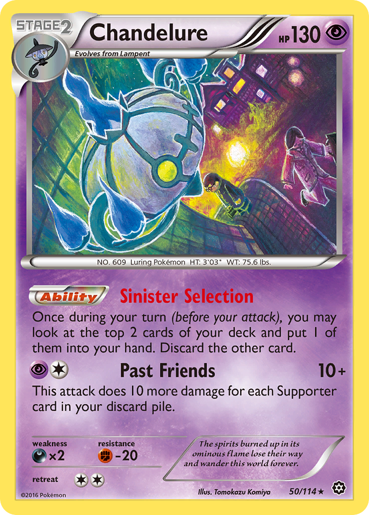 Chandelure (50/114) [XY: Steam Siege] | Game Master's Emporium (The New GME)