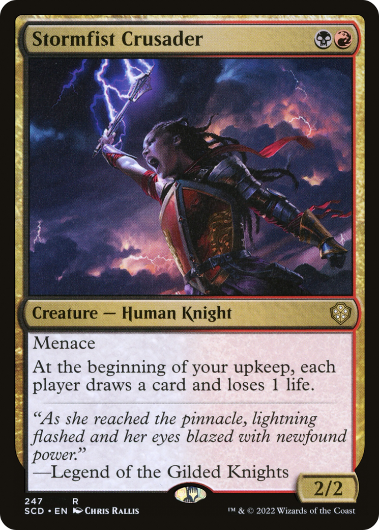 Stormfist Crusader [Starter Commander Decks] | Game Master's Emporium (The New GME)