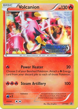 Volcanion (XY145) (Staff) [XY: Black Star Promos] | Game Master's Emporium (The New GME)