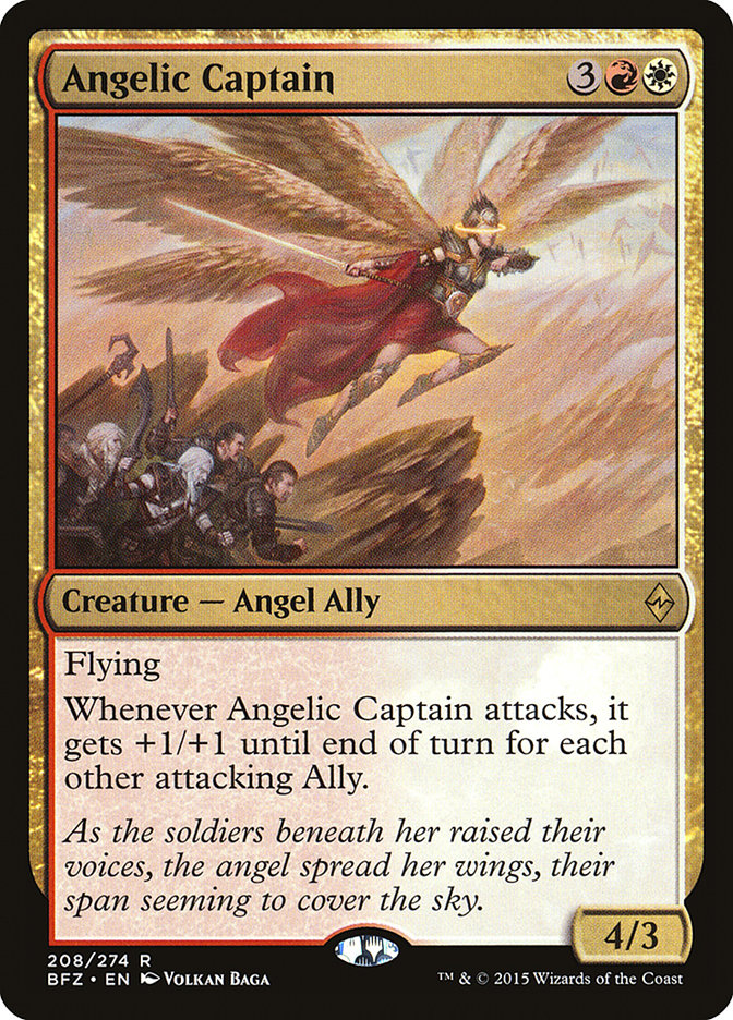 Angelic Captain [Battle for Zendikar] | Game Master's Emporium (The New GME)