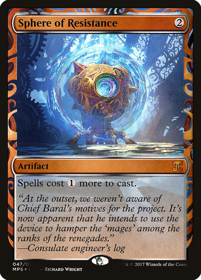 Sphere of Resistance [Kaladesh Inventions] | Game Master's Emporium (The New GME)
