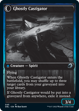 Covetous Castaway // Ghostly Castigator [Innistrad: Double Feature] | Game Master's Emporium (The New GME)