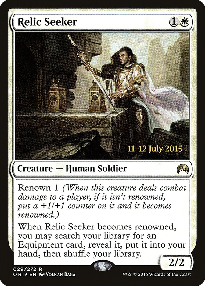 Relic Seeker [Magic Origins Prerelease Promos] | Game Master's Emporium (The New GME)