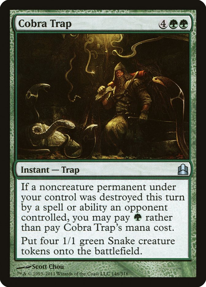 Cobra Trap [Commander 2011] | Game Master's Emporium (The New GME)