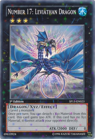 Number 17: Leviathan Dragon [SP13-EN023] Starfoil Rare | Game Master's Emporium (The New GME)