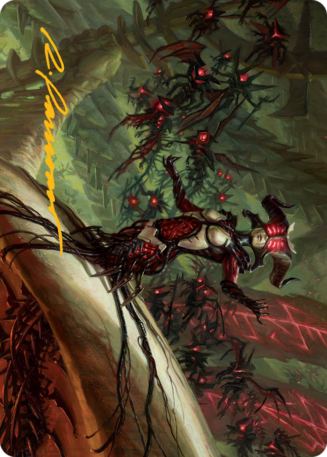 Sheoldred Art Card (Gold-Stamped Signature) [March of the Machine Art Series] | Game Master's Emporium (The New GME)