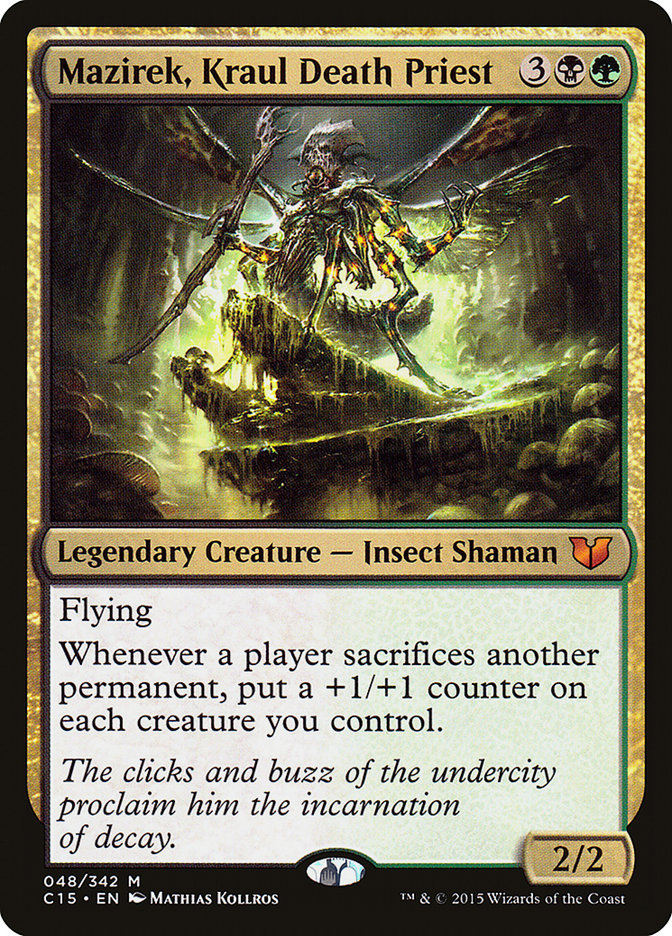 Mazirek, Kraul Death Priest [Commander 2015] | Game Master's Emporium (The New GME)