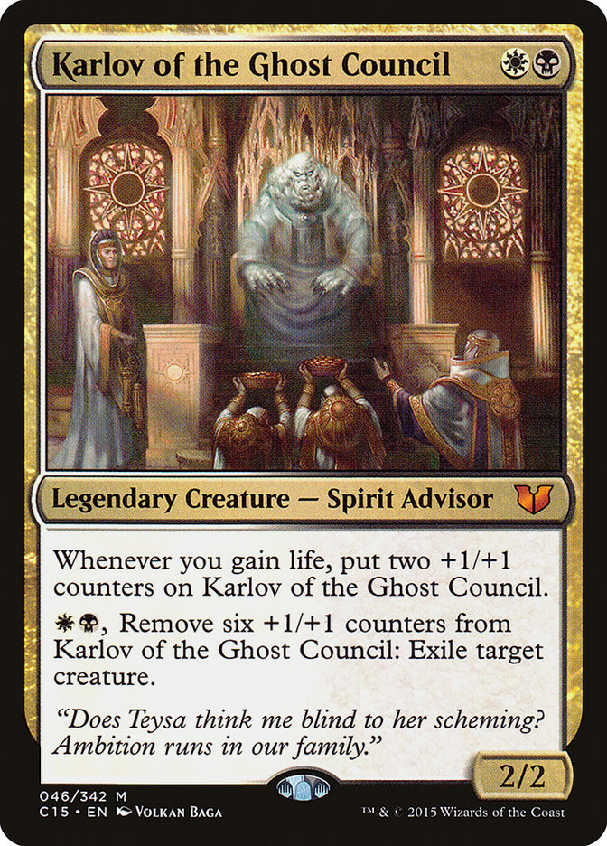 Karlov of the Ghost Council [Commander 2015] | Game Master's Emporium (The New GME)