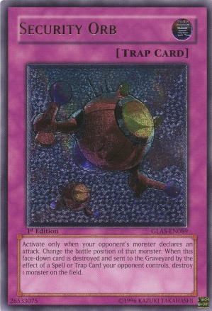 Security Orb [GLAS-EN089] Ultimate Rare | Game Master's Emporium (The New GME)