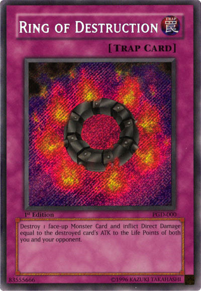 Ring of Destruction [PGD-000] Secret Rare | Game Master's Emporium (The New GME)