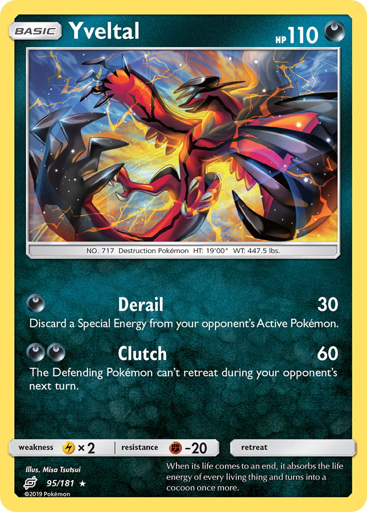 Yveltal (95/181) [Sun & Moon: Team Up] | Game Master's Emporium (The New GME)