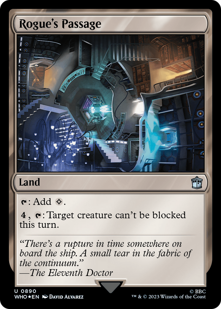 Rogue's Passage (Surge Foil) [Doctor Who] | Game Master's Emporium (The New GME)