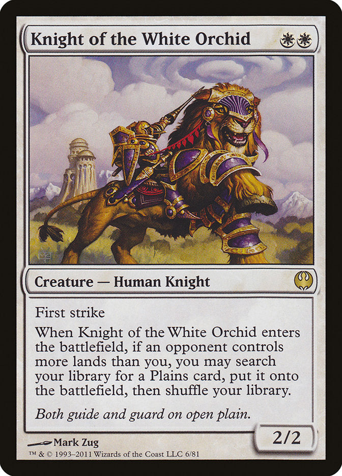 Knight of the White Orchid [Duel Decks: Knights vs. Dragons] | Game Master's Emporium (The New GME)