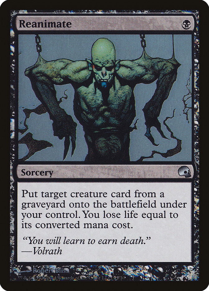 Reanimate [Premium Deck Series: Graveborn] | Game Master's Emporium (The New GME)