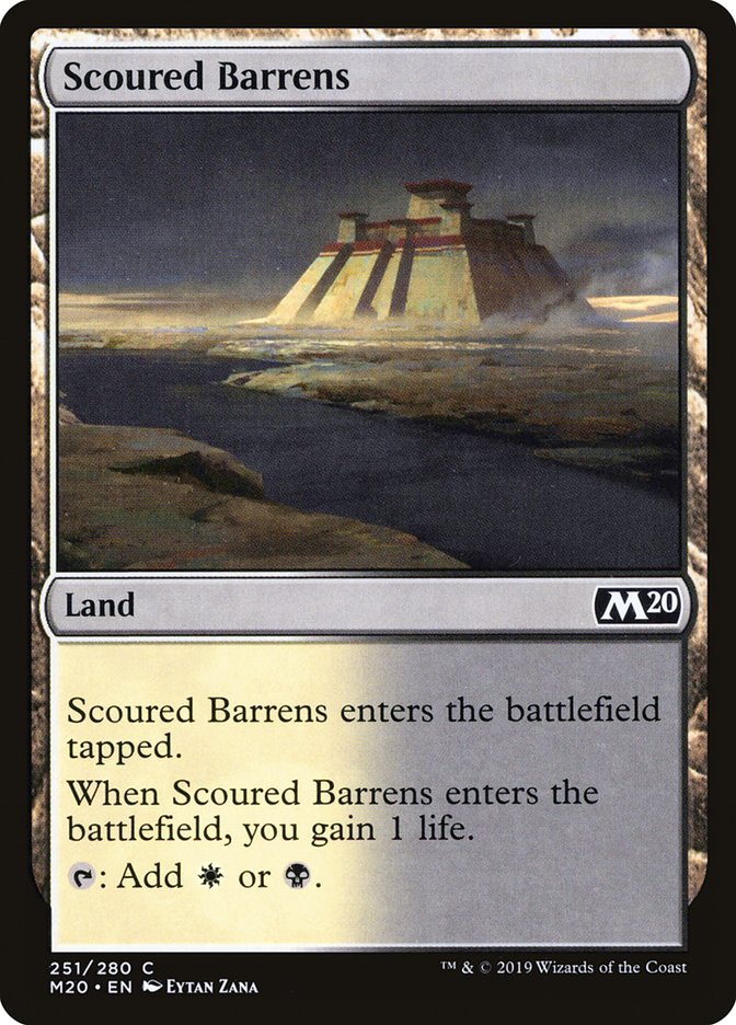 Scoured Barrens [Core Set 2020] | Game Master's Emporium (The New GME)