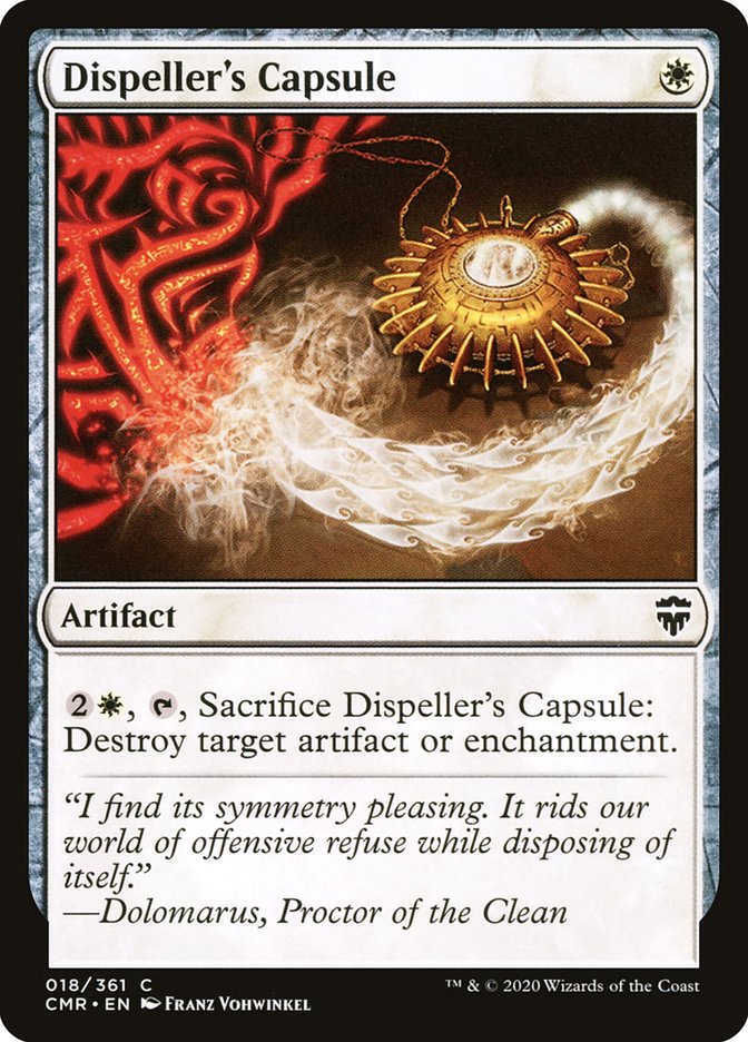 Dispeller's Capsule [Commander Legends] | Game Master's Emporium (The New GME)