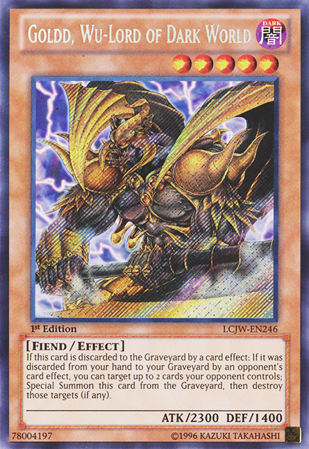 Goldd, Wu-Lord of Dark World [LCJW-EN246] Secret Rare | Game Master's Emporium (The New GME)