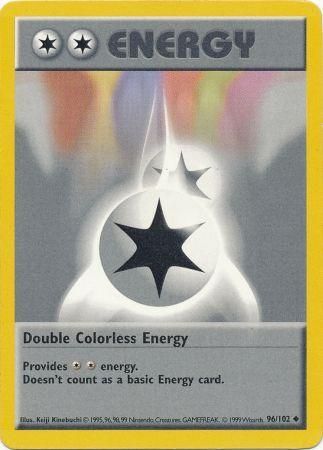 Double Colorless Energy (96/102) [Base Set Shadowless Unlimited] | Game Master's Emporium (The New GME)